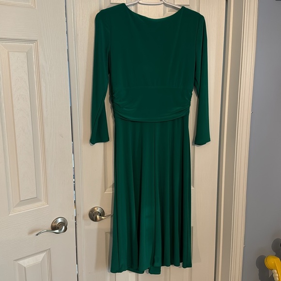 Green knit dress - Chaps - Picture 7 of 9